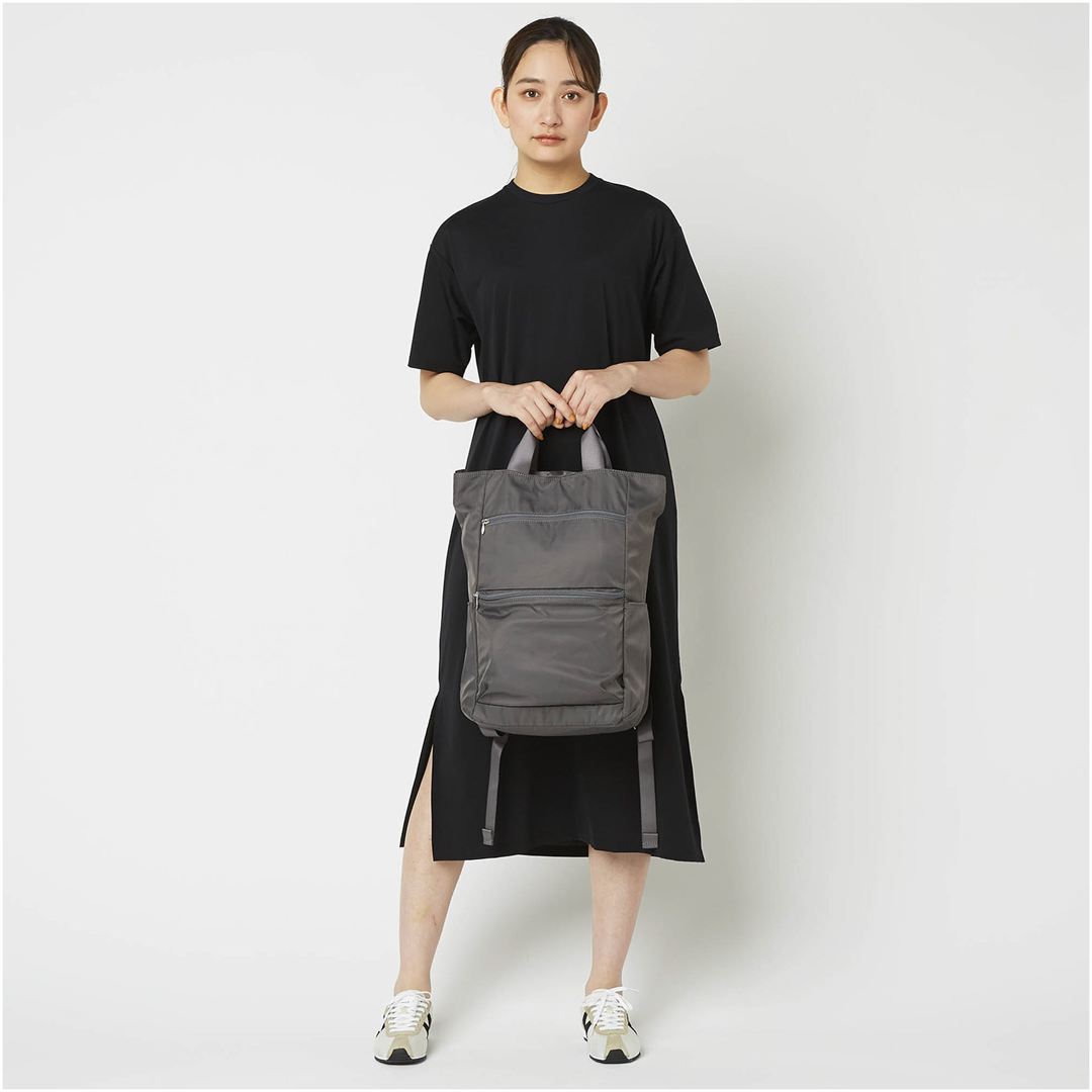 2WAYバッグ(16L) グレー
