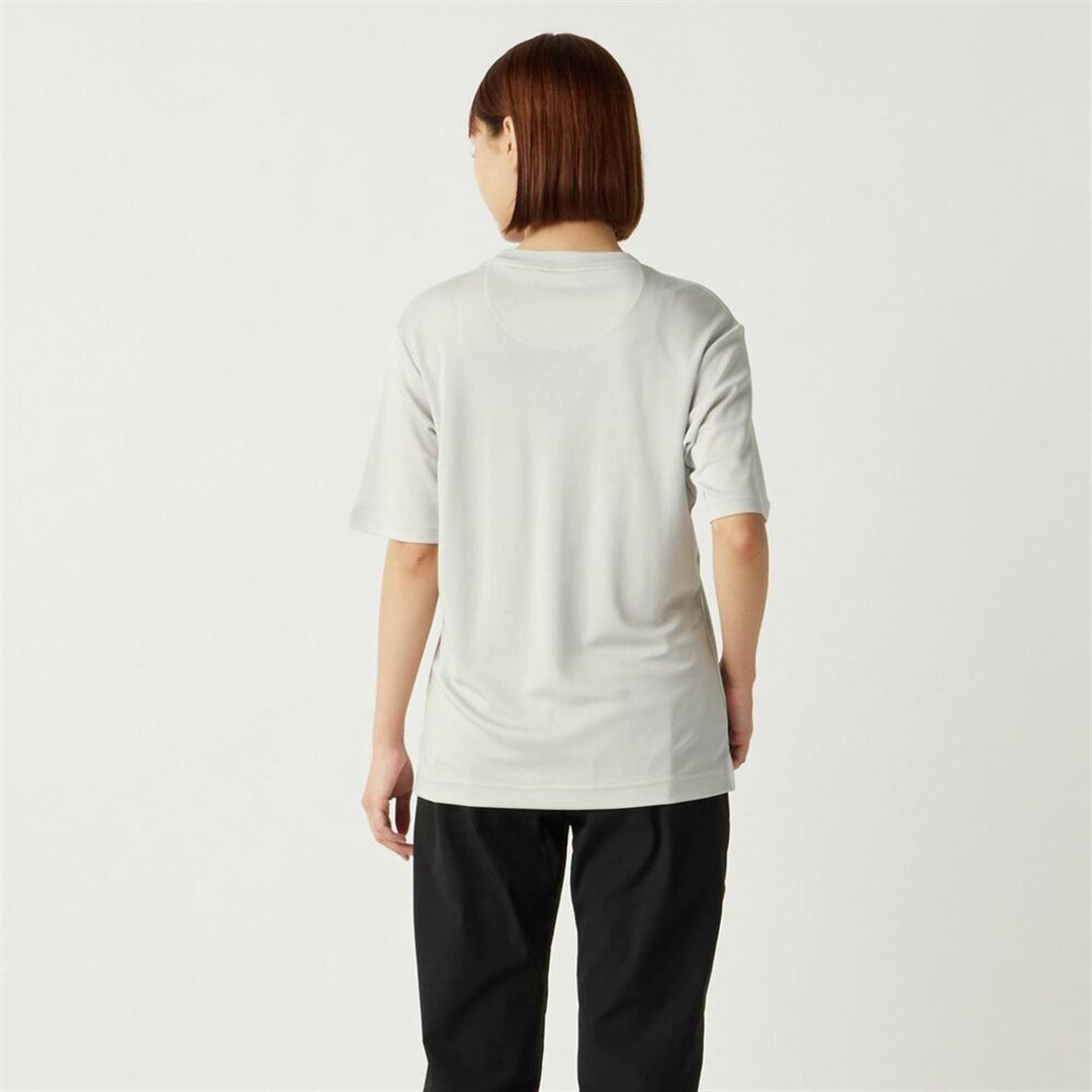 【ミズノ直営限定／接触冷感】アイスタッチTシャツ シルバーグレー XL