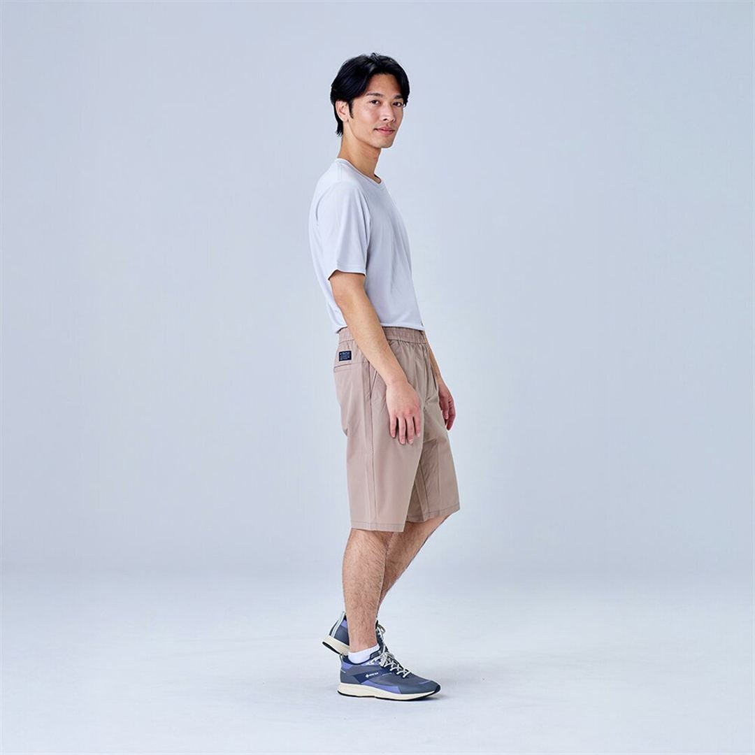 【接触冷感】アイスタッチハーフパンツ ベージュ XL
