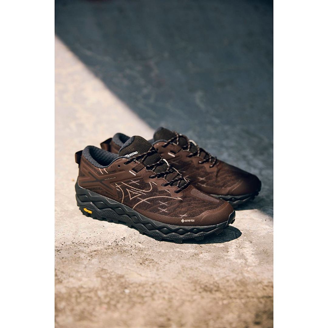 WAVE MUJIN LS GTX(ゴアテックス／防水) ダークブラウン×ブラウン×ブラック 30.0
