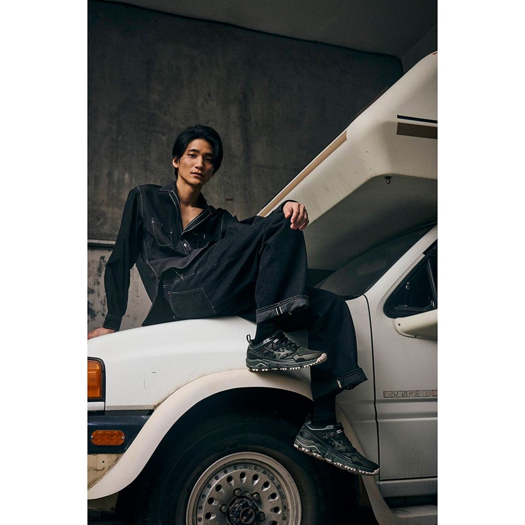 WAVE DAICHI LS ダークグリーン×カーキ×ブラック 30.0