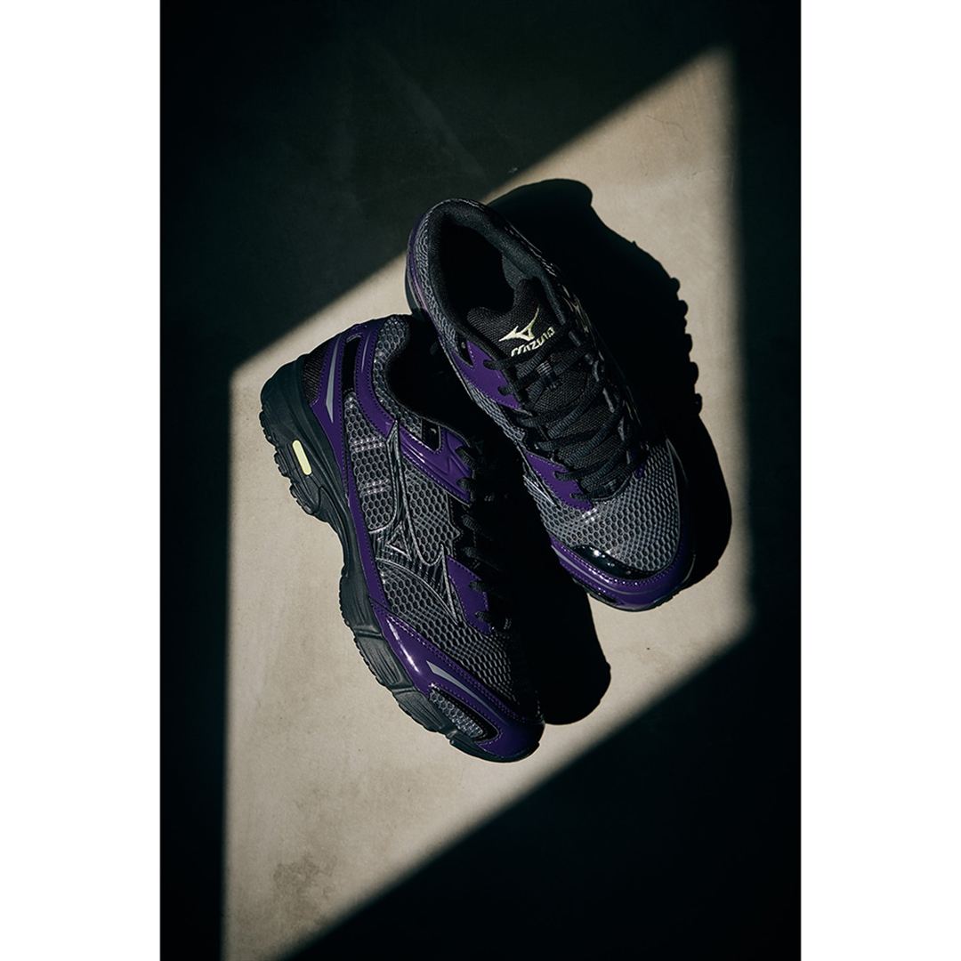 MIZUNO FORTIS LS ダークグレー×パープル 30.0