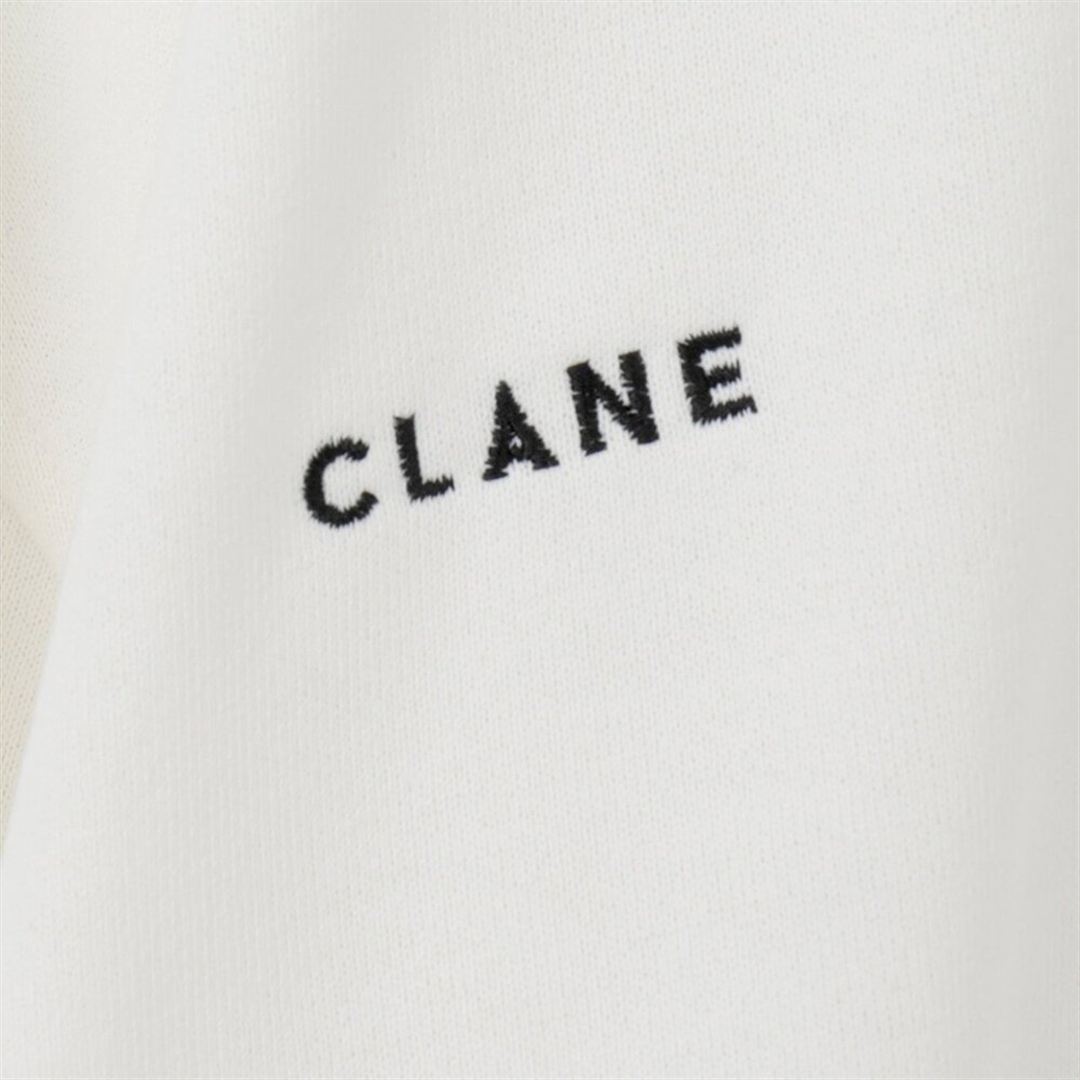 【CLANE】SHORT SWEATSHIRT ホワイト 2