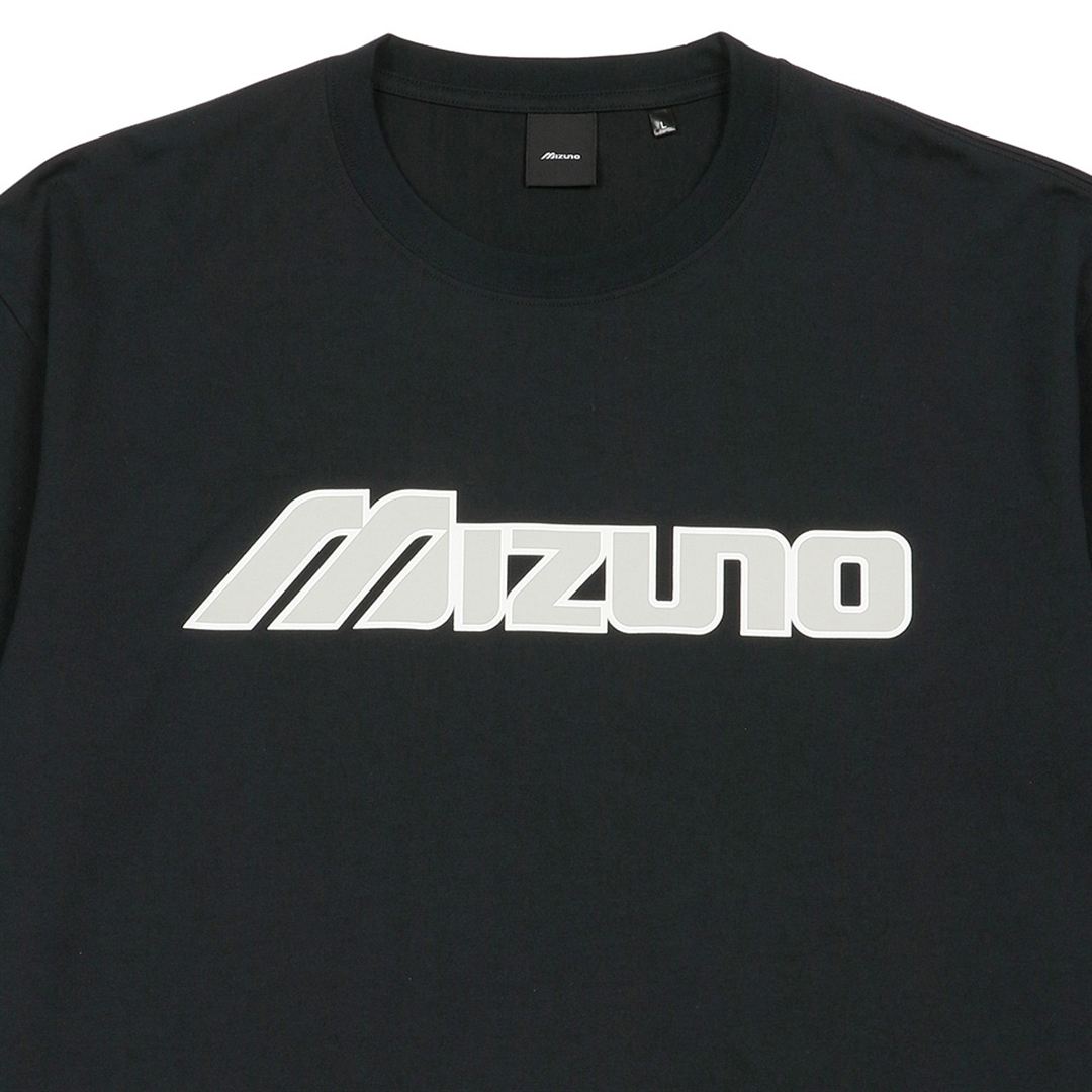 NEW VINTAGE GOLF MIZUNOロゴTシャツ ブラック XL
