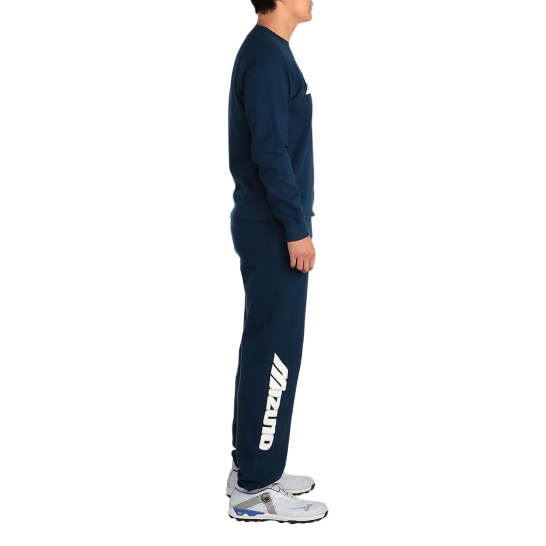NEW VINTAGE GOLF MIZUNO logo スウェットパンツ ネイビー S