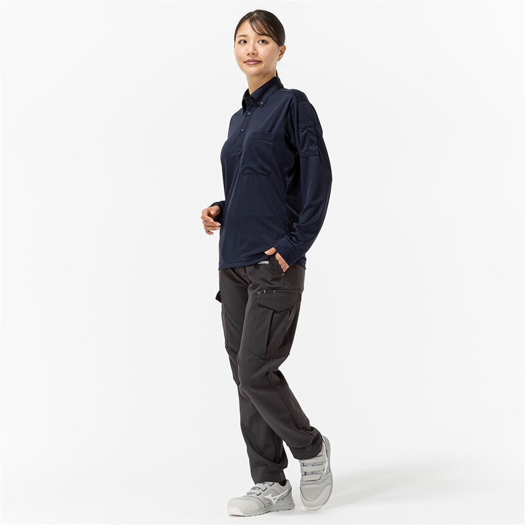 ストレッチMOVEパンツ(制電) チャコールグレー XS