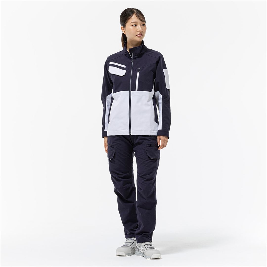 ワークパンツ ストレッチ(制電) ネイビー XS