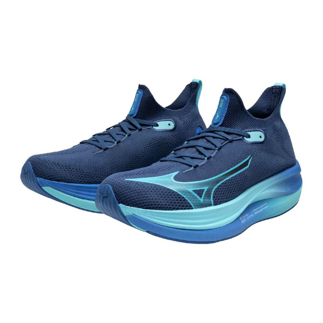MIZUNO NEO VISTA(スピードワーク／テンポ走) ネイビー×ブルー×ブルー 25.0