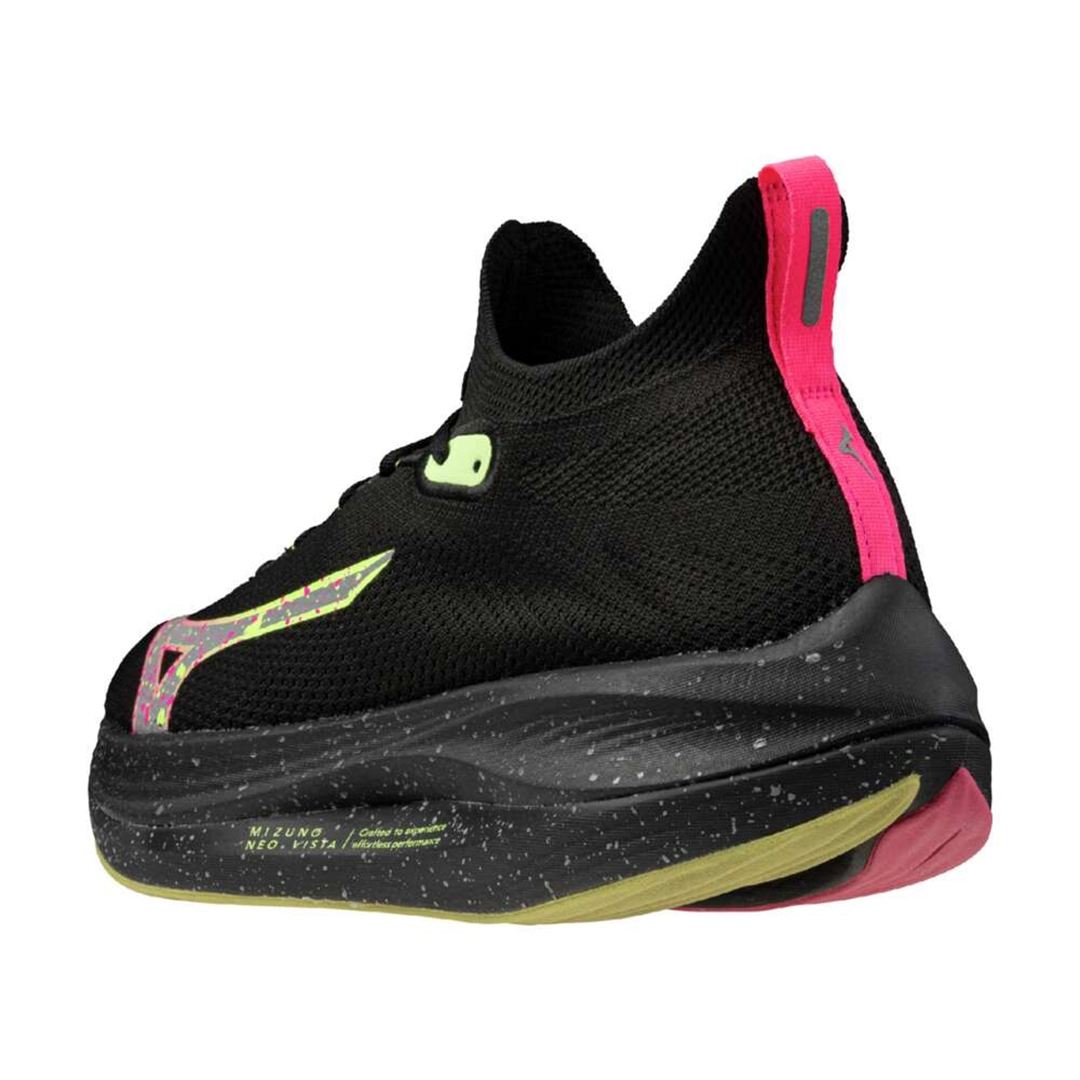 MIZUNO NEO VISTA(ランニング) ブラック×ピンク×イエロー 23.0