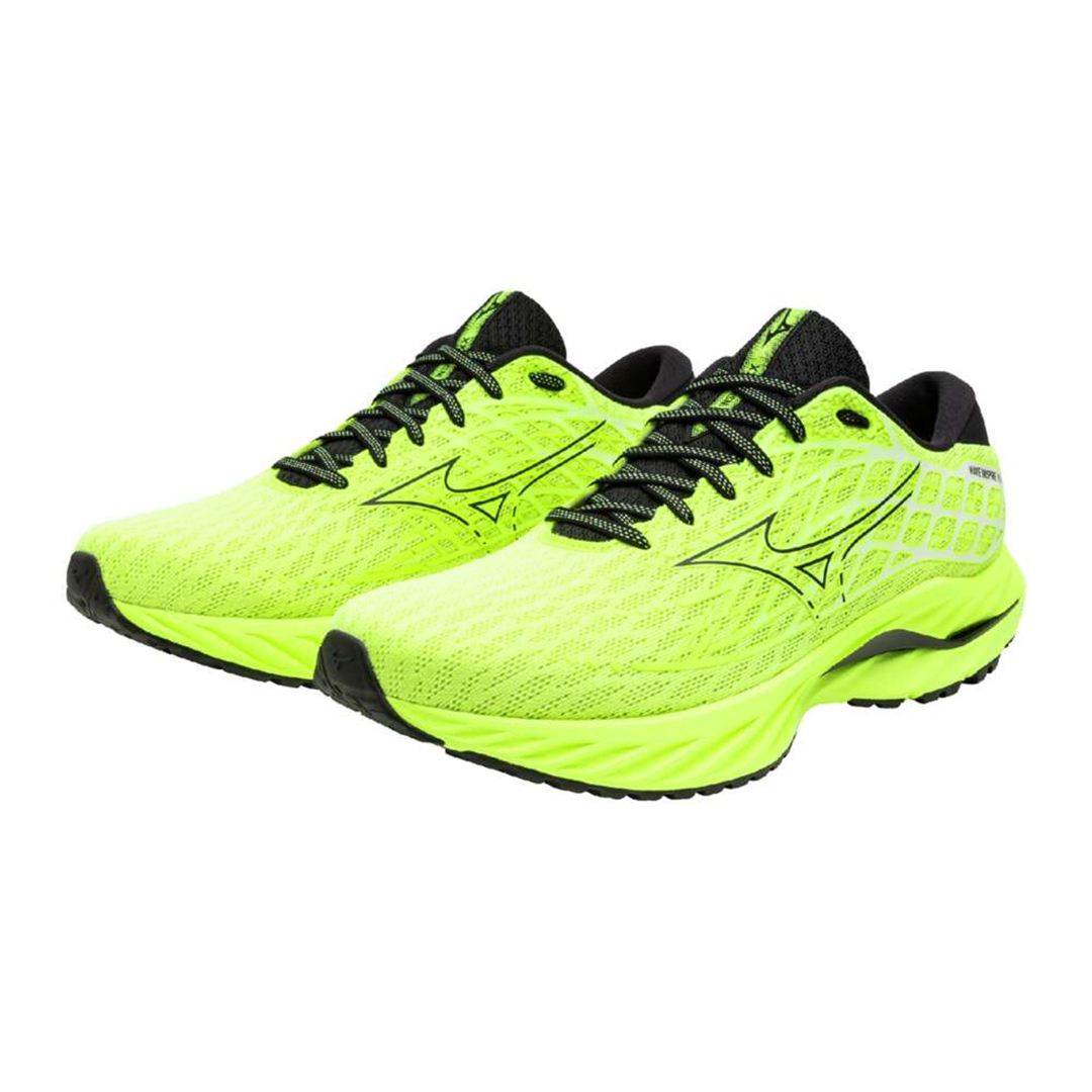 【ミズノ直営限定】ウエーブインスパイア20(ランニング) イエロー×ブラック 24.5