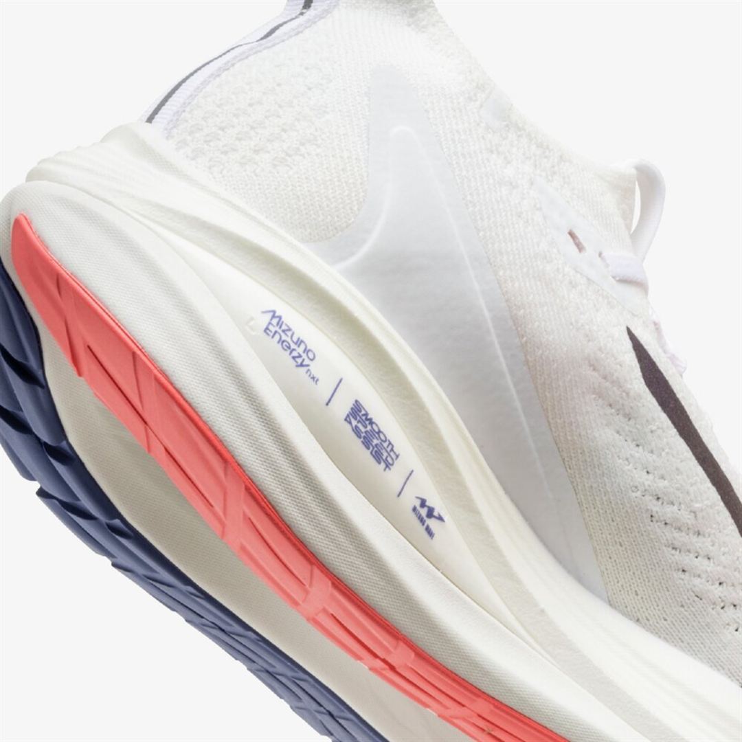 MIZUNO NEO VISTA2(スピードワーク／テンポ走) ホワイト×メタリックブルー×ピンク 23.0