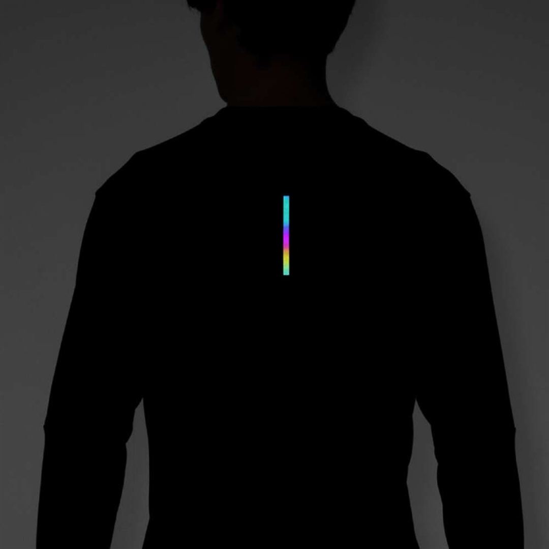 【発熱】ミズノサーマルチャージTシャツ(長袖／オーロラ) ブラック S