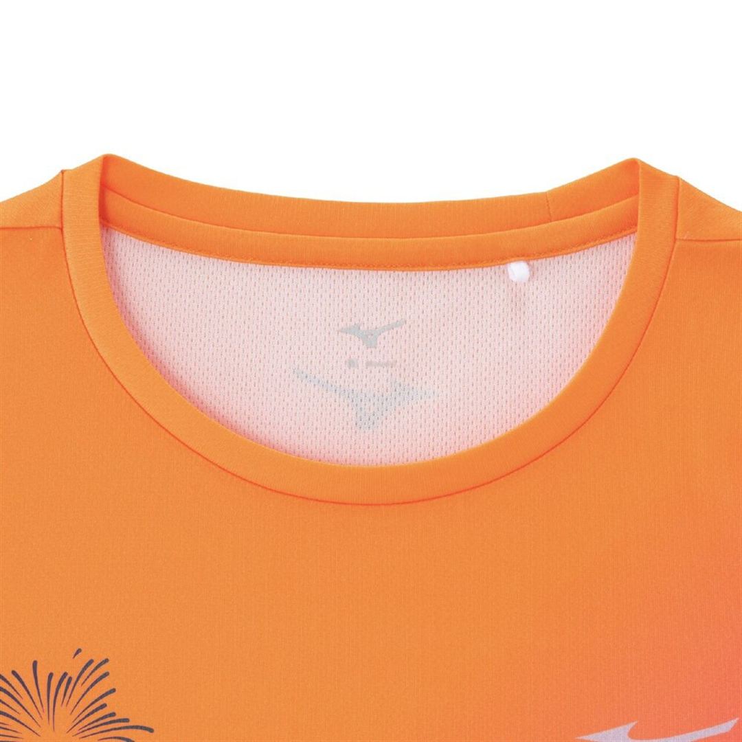 クイックドライ グラフィック Tシャツ ユウヤケ S