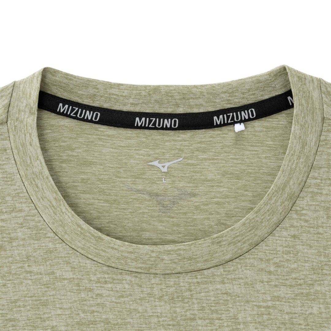 【ミズノ直営限定】クイックドライ ビッグロゴTシャツ エルム XL