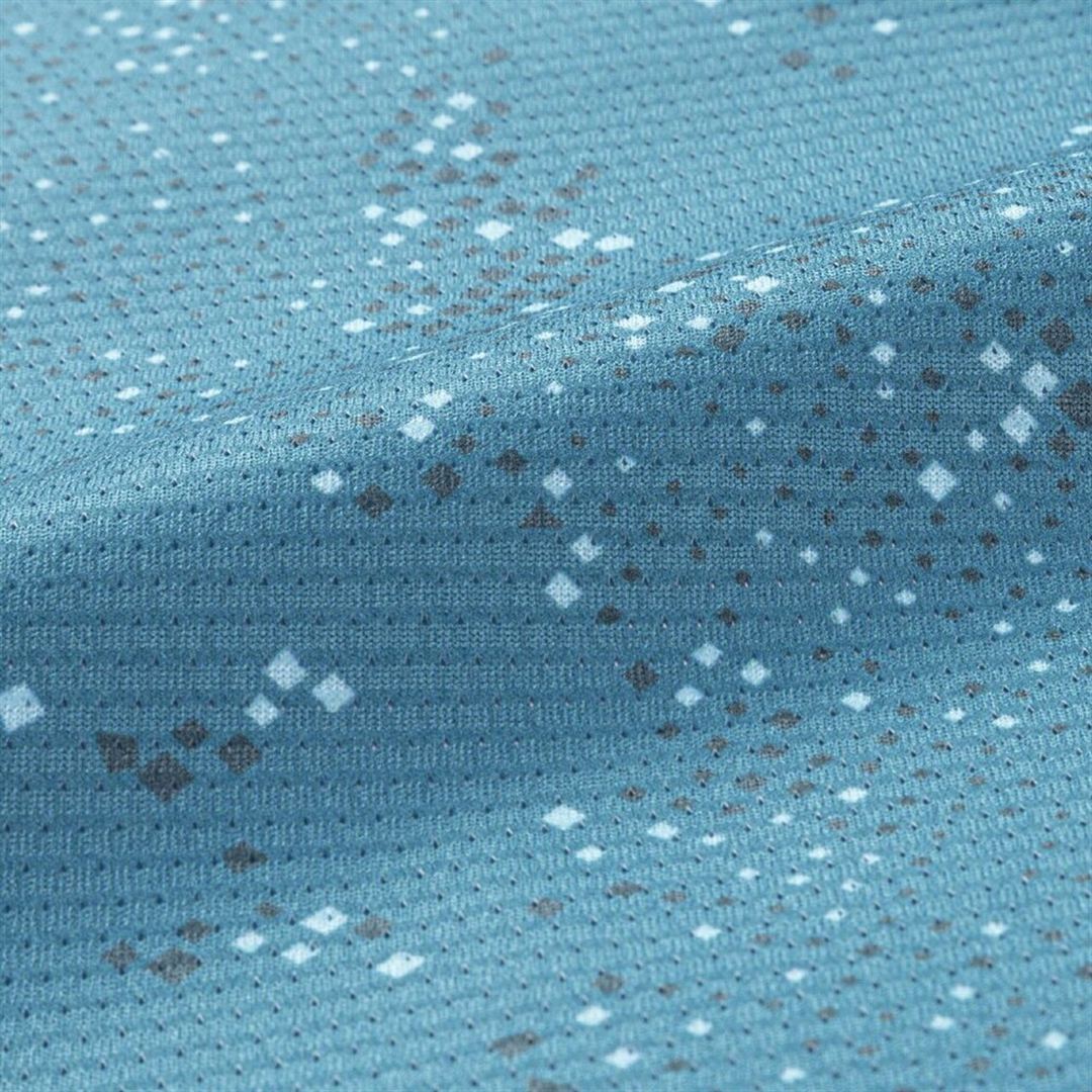 【汗処理／通気】ドライエアロフローグラフィックTシャツ ラ-クスパー S