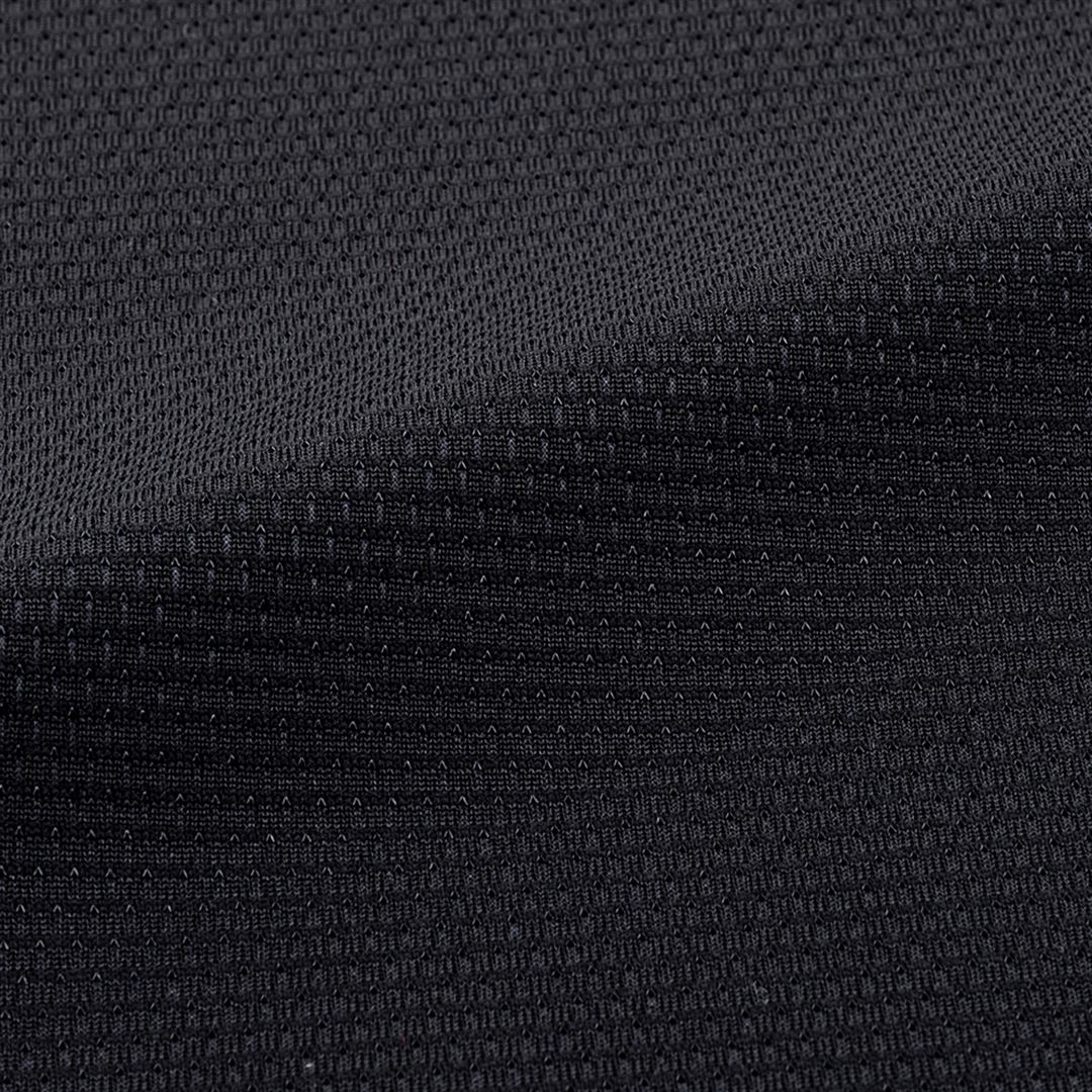 【汗処理／通気】ドライエアロフローTシャツ ブラック XL