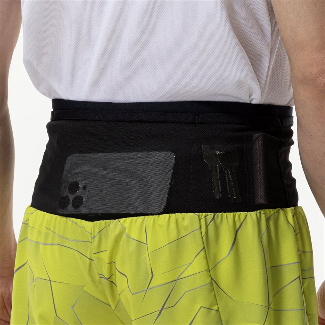 ランニング マルチポケットパンツ グラフィック6インチ フォーチューンイエロー XL