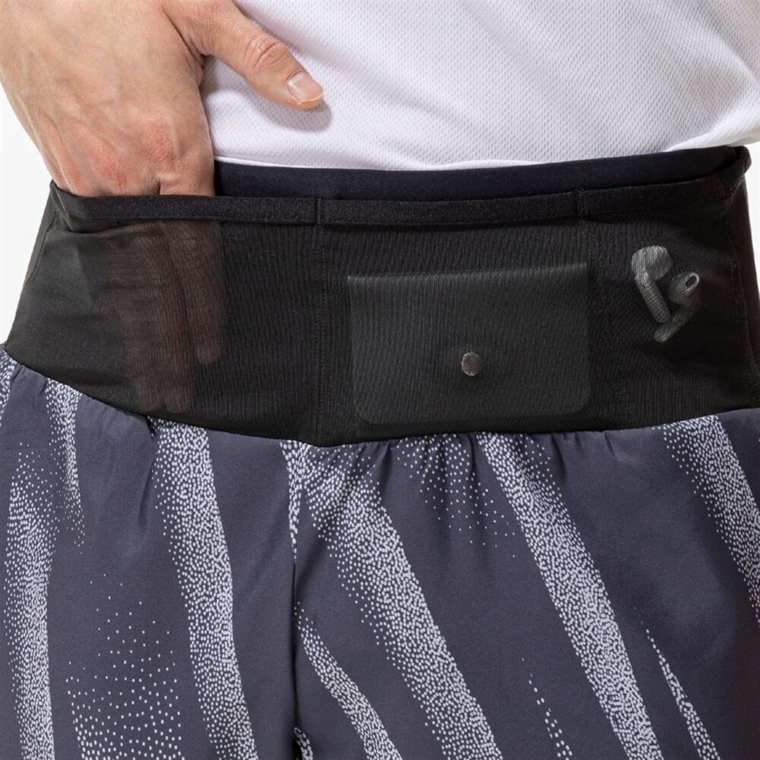 ランニング マルチポケットパンツ プラス グラフィック7インチ バリトンブルー XL
