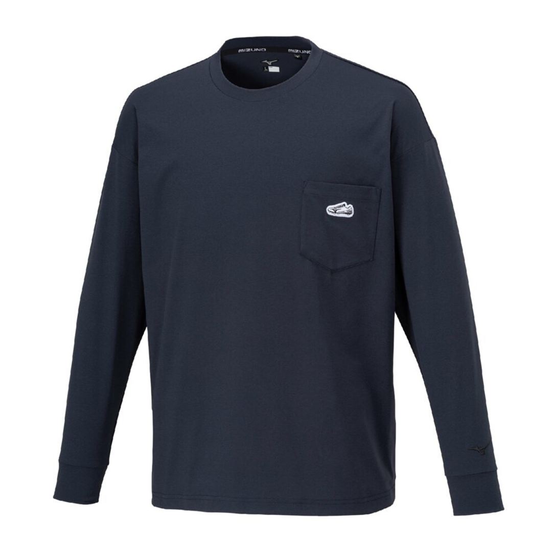 【ミズノ直営限定】ワンポイントロゴ ロングTシャツ サルート XO
