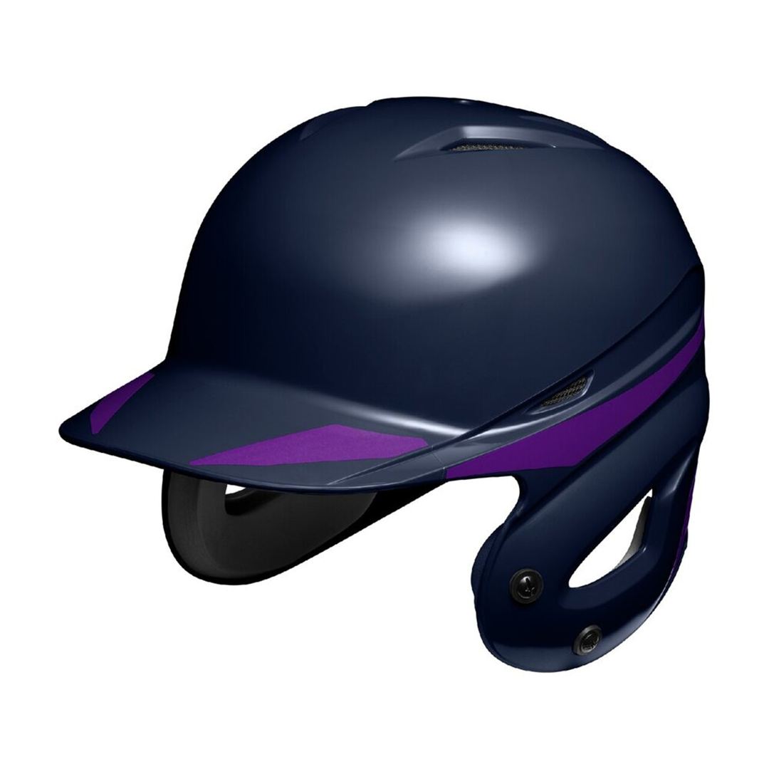 MIZUNO HELMET DECAL(ヘルメットカスタムシール) パープル