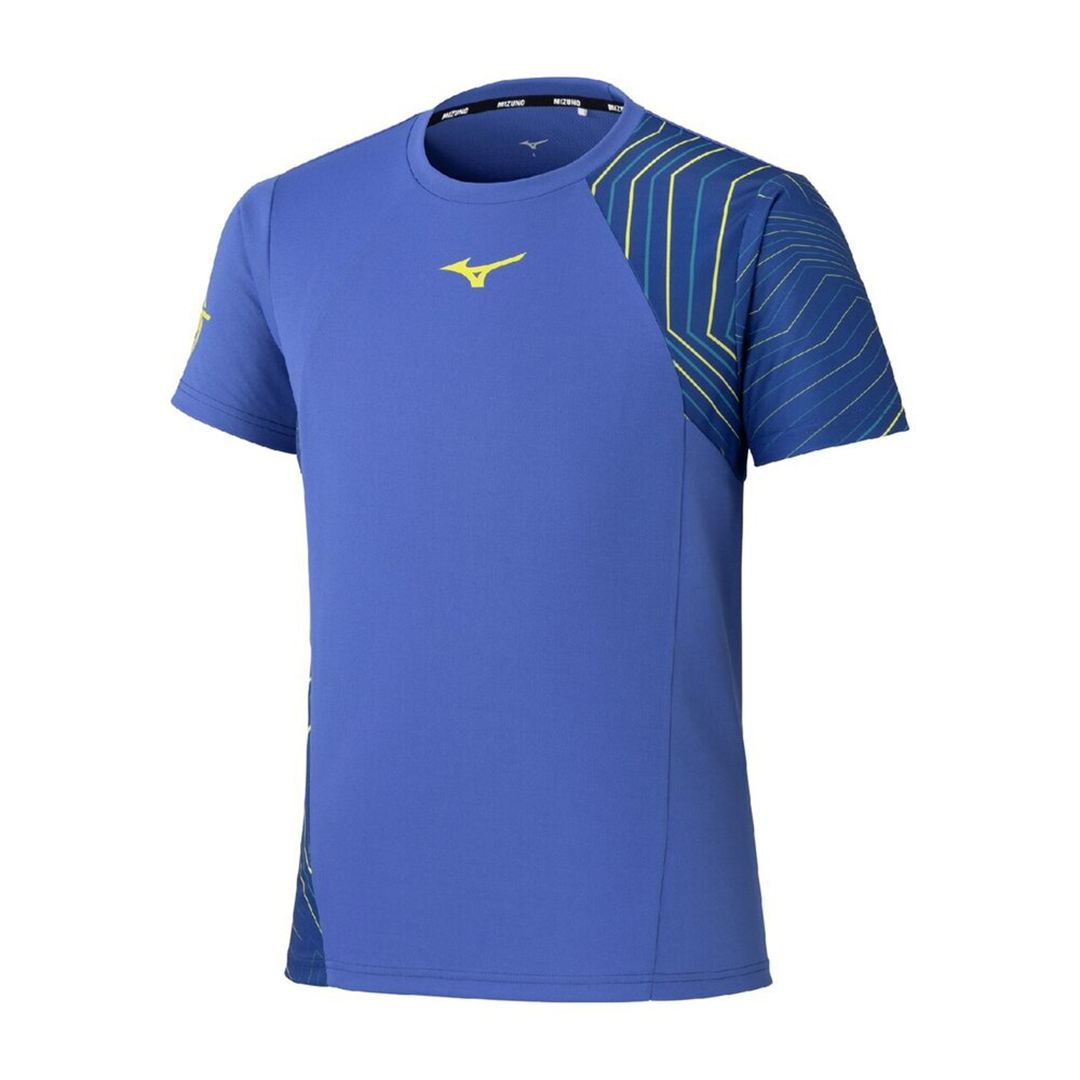 N-XT グラフィックTシャツ ダズリングブルー S