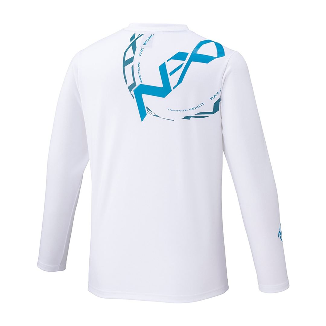 【抗菌防臭／防汚】N-XT Tシャツ(長袖) ホワイト XL