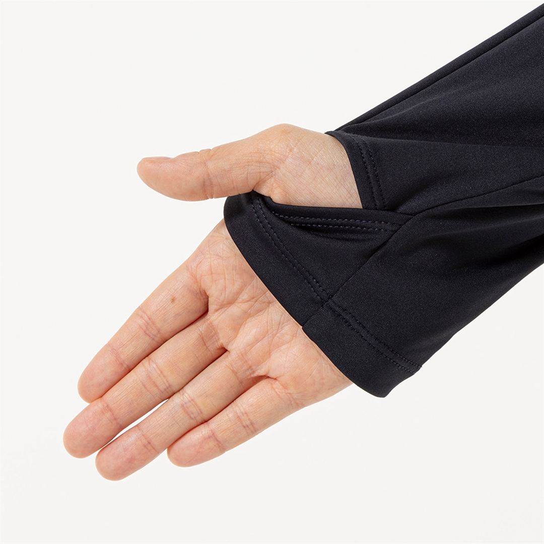 【ミズノ直営限定】ストレッチスムースフーディ ブラック S