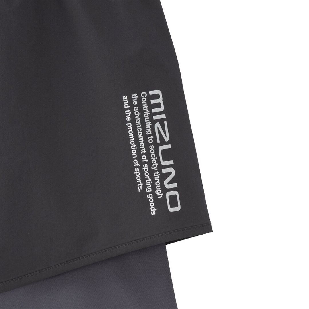 【ミズノ直営限定】ハイブリッドストレッチシアーショートパンツ ブラック S