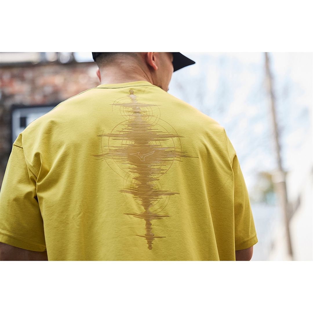 ルーズフィットTシャツ ミステッドイエロー S