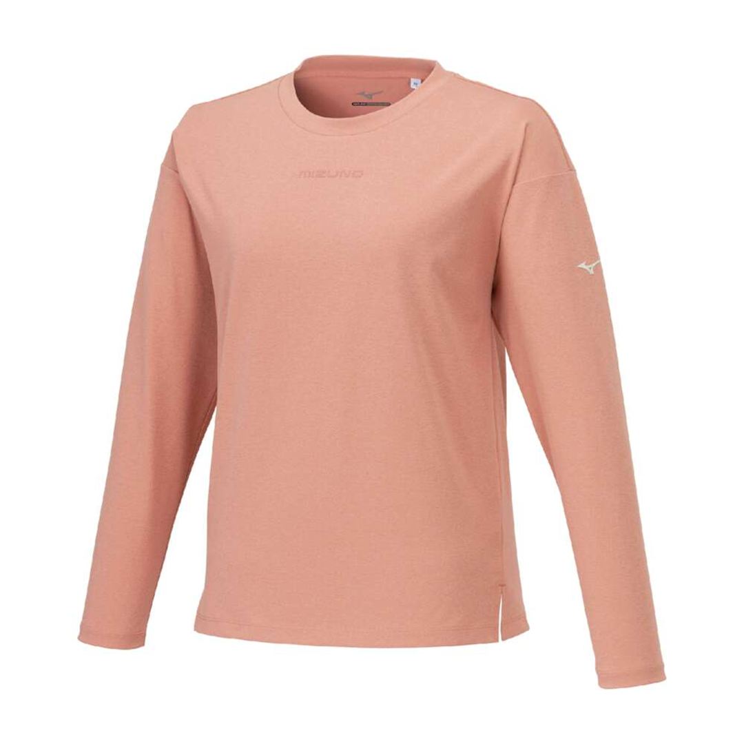 ソフトドライTシャツ(長袖) テラコッタオレンジ XL