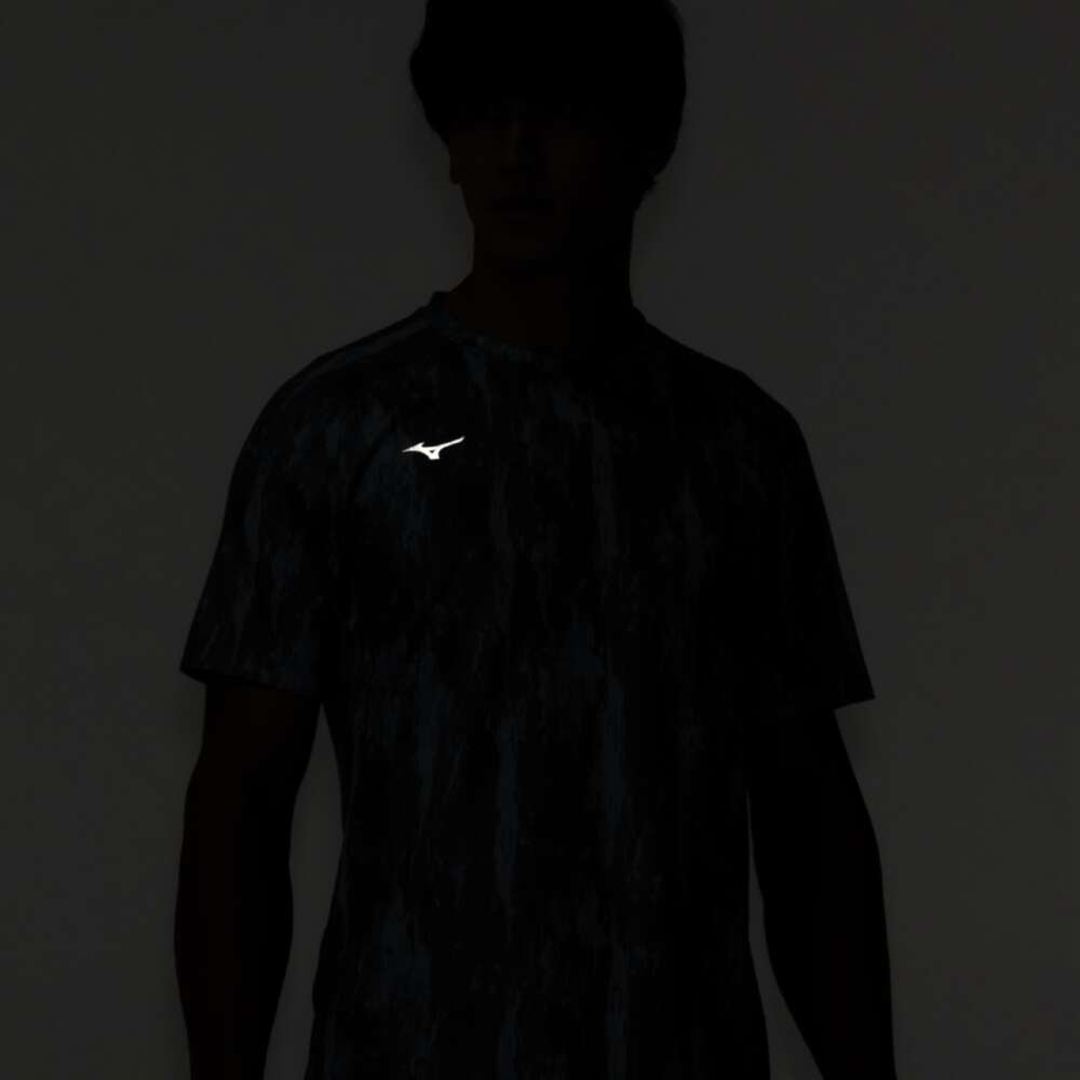 【汗処理／通気】ドライエアロフローTシャツ シトラスグリーン S