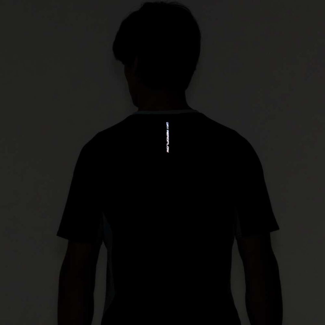 【汗処理／通気】ドライエアロフローTシャツ インディアグレー S