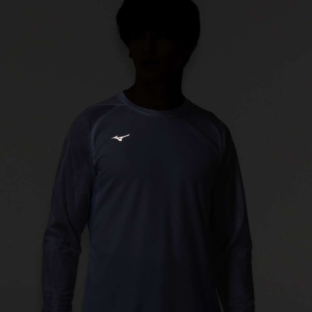 クイックドライTシャツ(長袖) ホワイト S