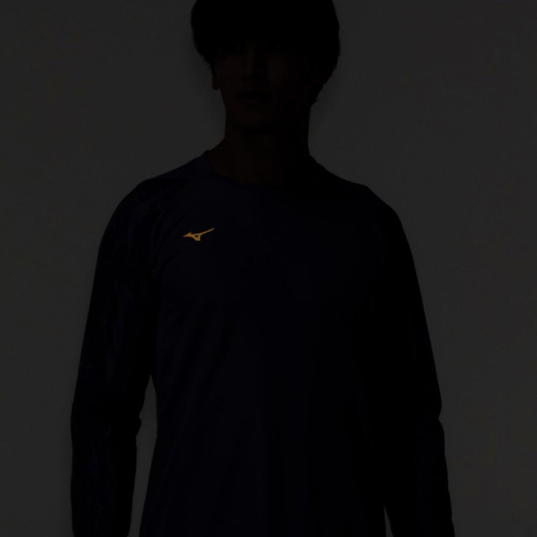 クイックドライTシャツ(長袖) ペイズリーパープル XL