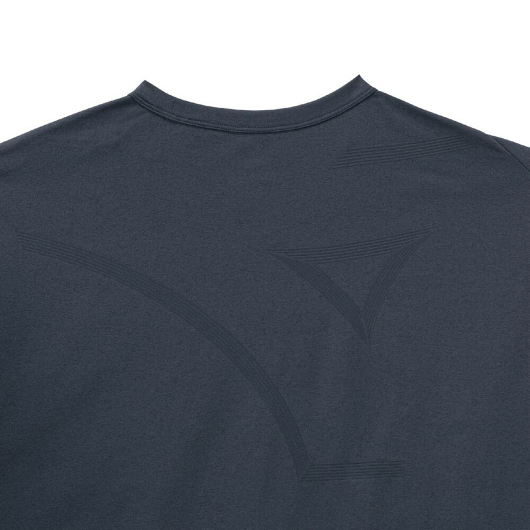 ソフトドライTシャツ(長袖) ダークネイビー XL