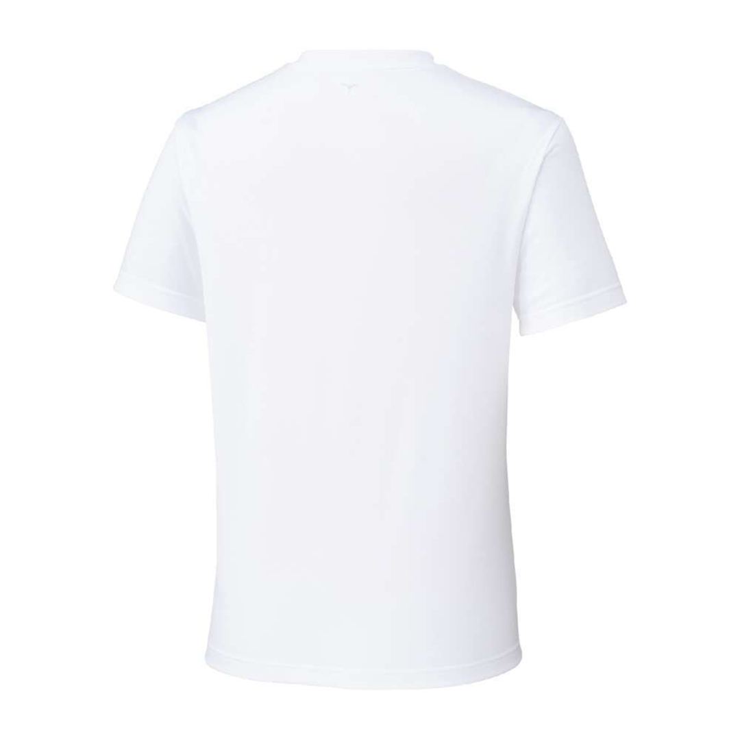 ナビドライTシャツ(半袖／丸首) ホワイト×ブラック S