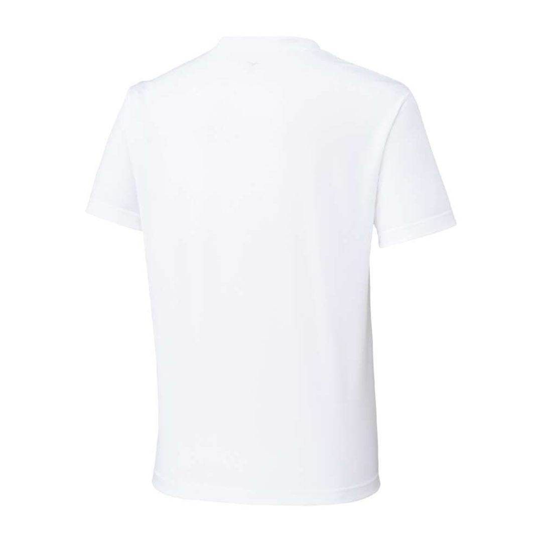 ナビドライTシャツ(半袖／丸首) ホワイト×ホワイト XL