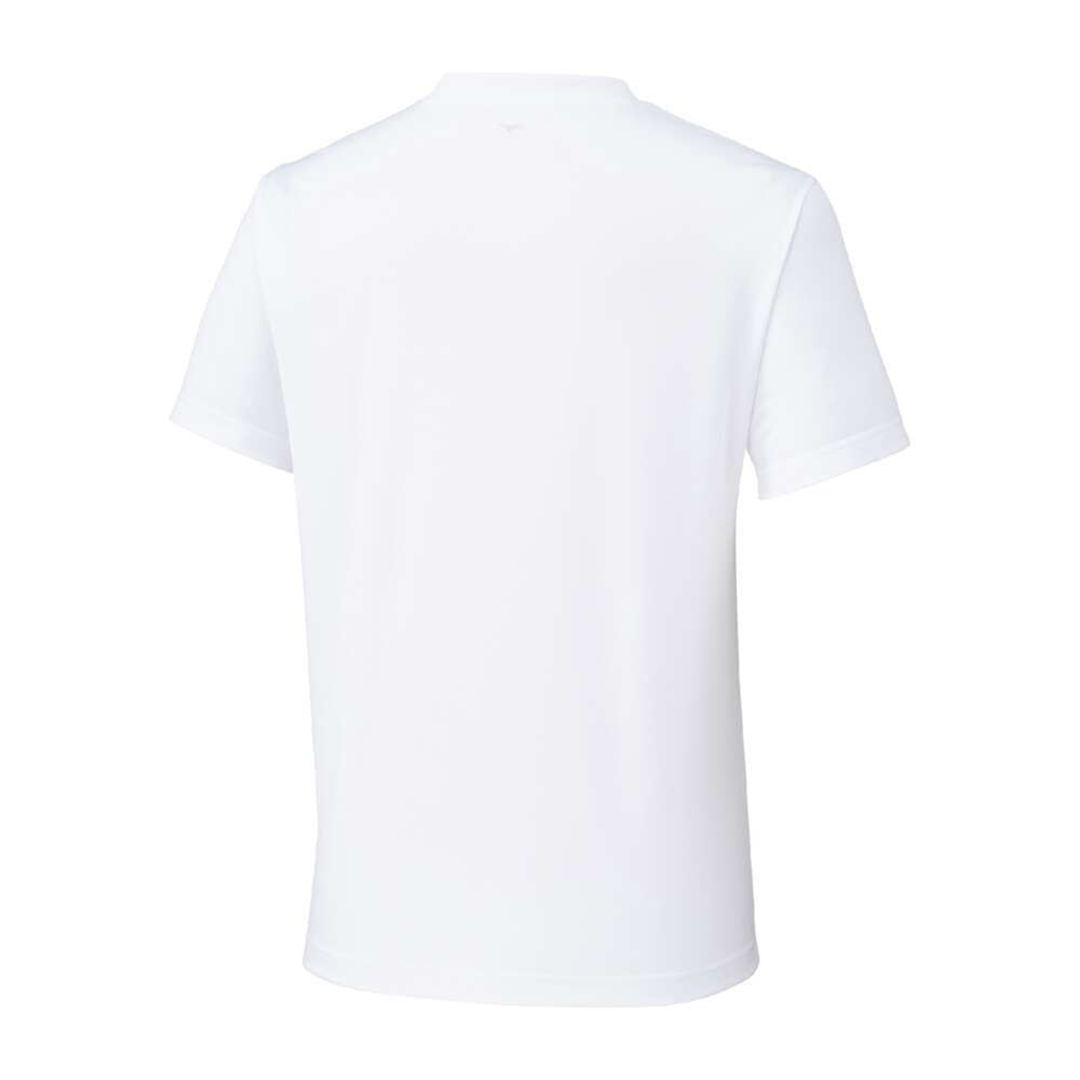ナビドライTシャツ(半袖／Vネック) ホワイト×ブラック XL