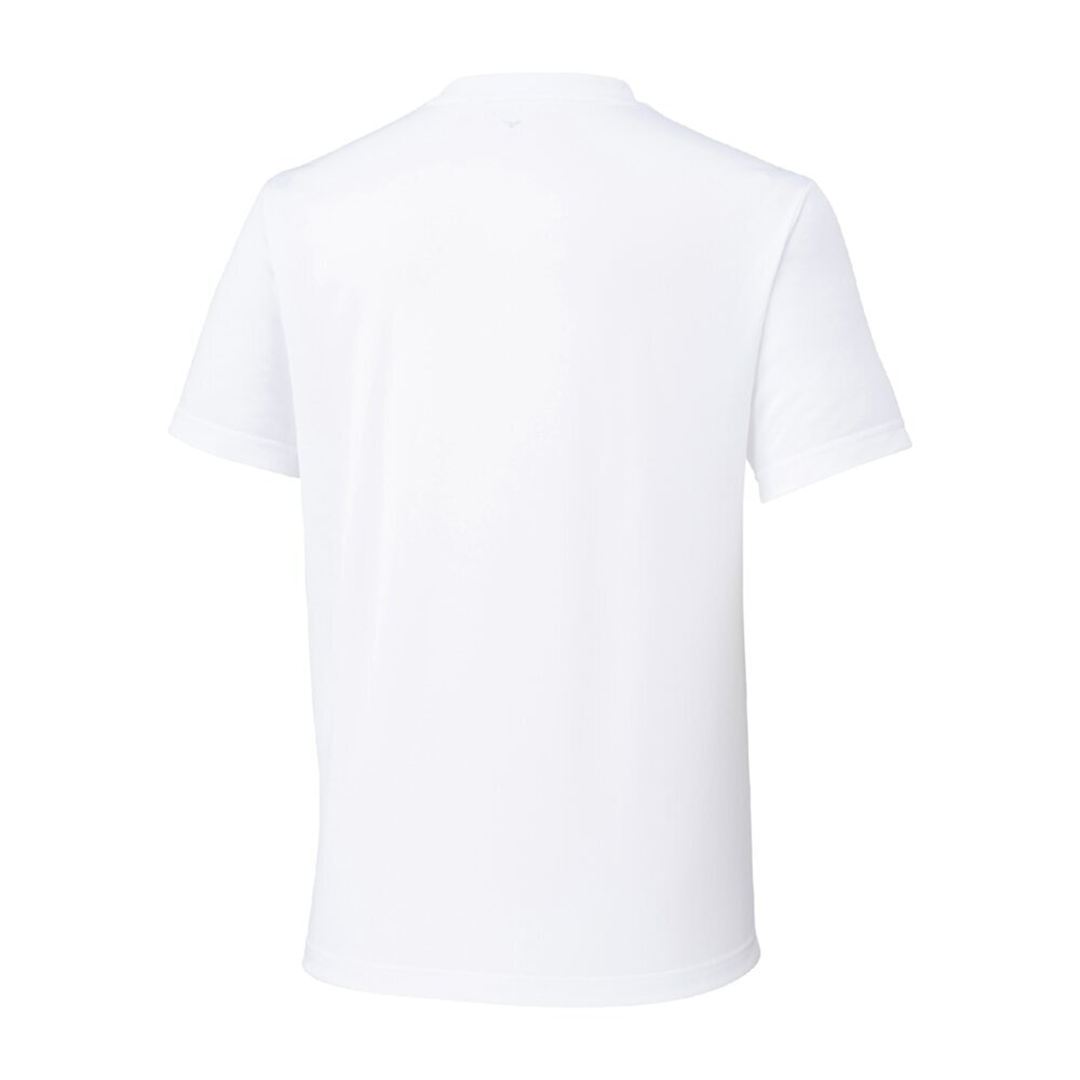 ナビドライTシャツ(半袖／Vネック) ホワイト×ホワイト XL