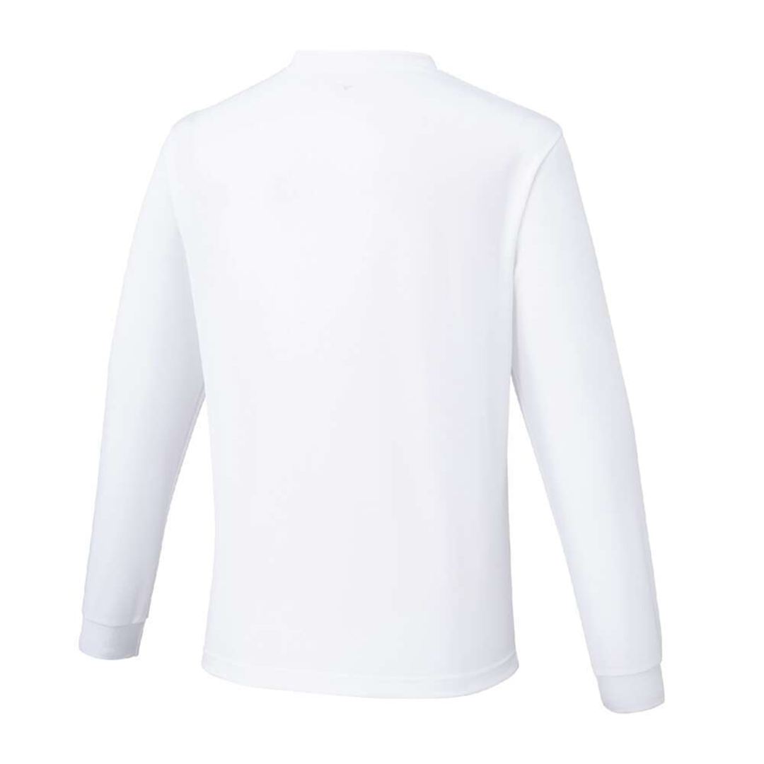 ナビドライTシャツ(長袖／切替) ホワイト×ブラック S