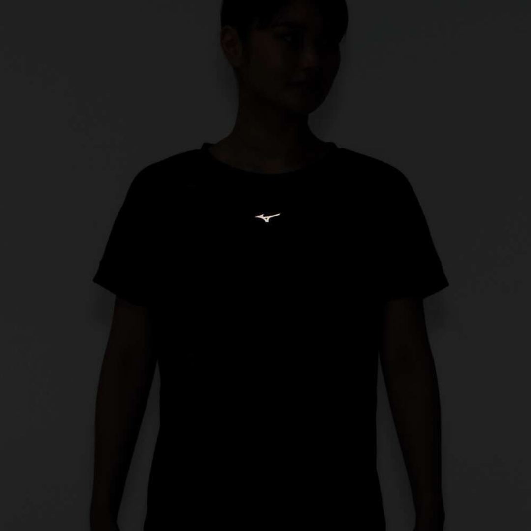 【汗処理／通気】ドライエアロフローTシャツ(ワイドシルエット) ダークブルー S