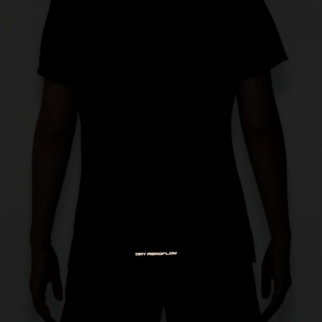 【汗処理／通気】ドライエアロフローTシャツ インディアグレー S