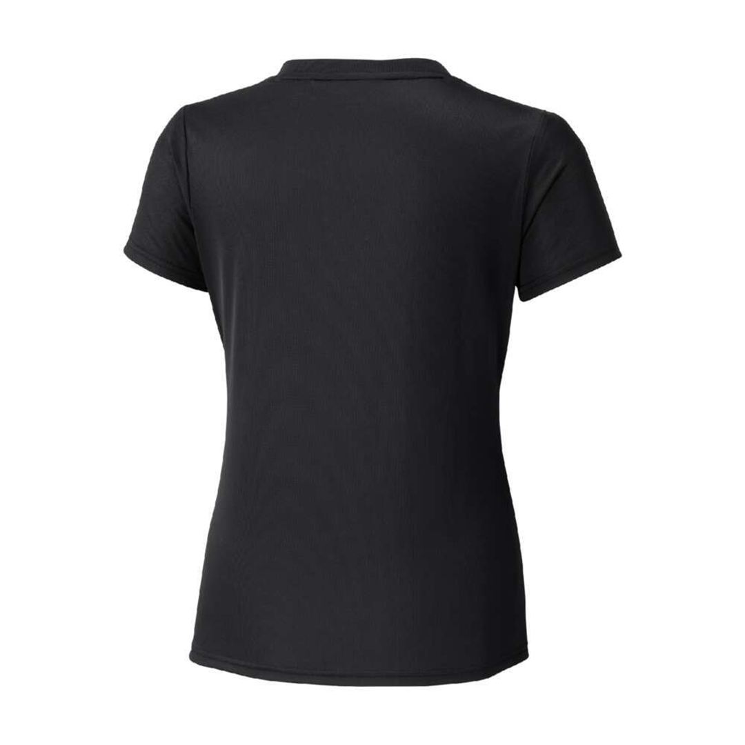 ナビドライTシャツ(半袖／丸首) ブラック×マゼンタ S
