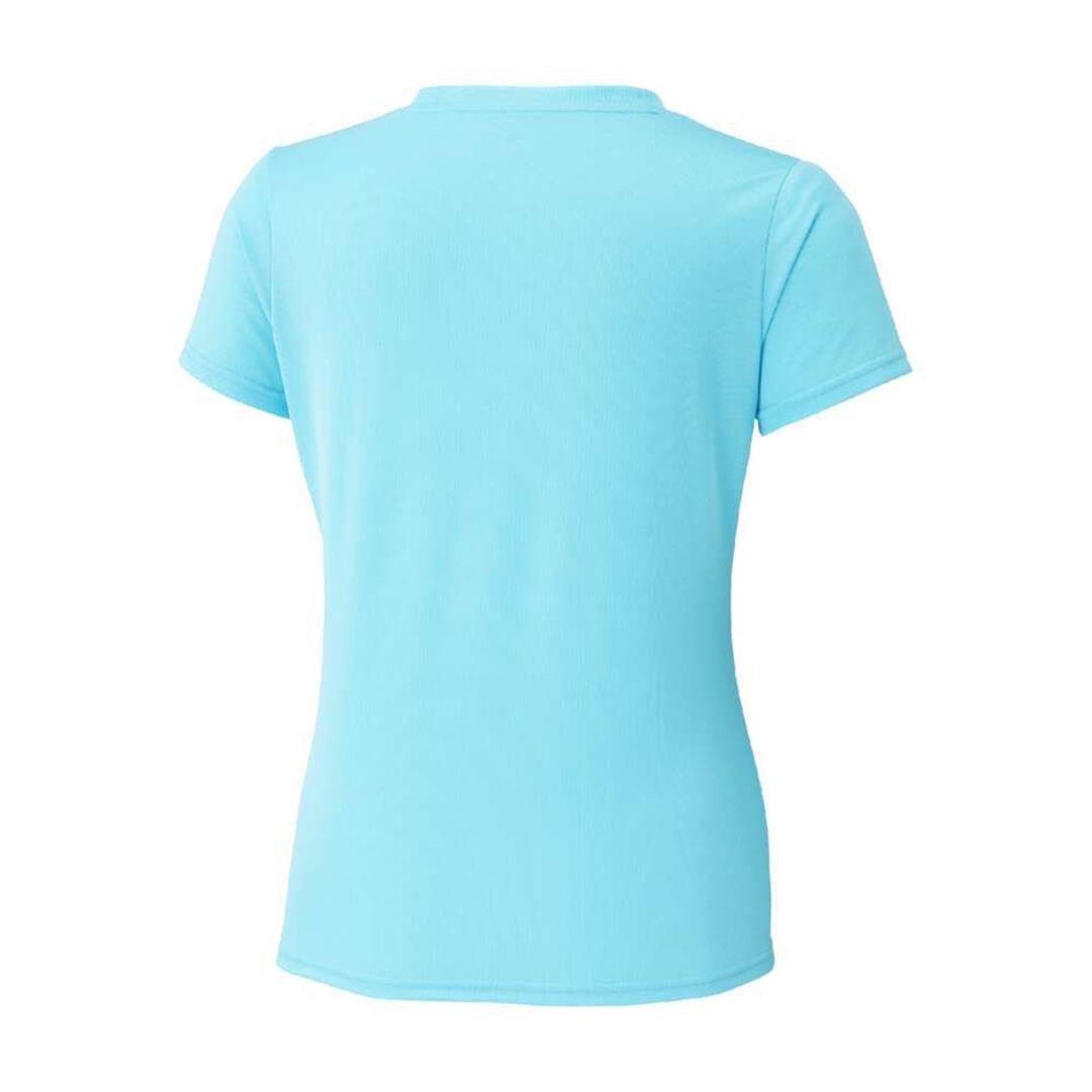 ナビドライTシャツ(半袖／丸首) スプラッシュブルー×ブルー S