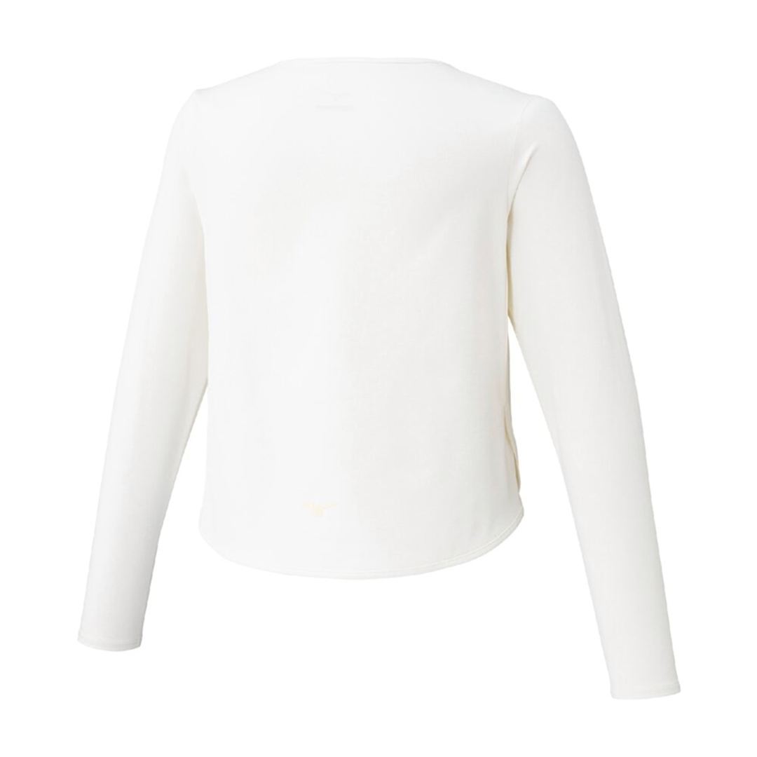 ソフトドライクロップドTシャツ(長袖) スノーホワイト XL