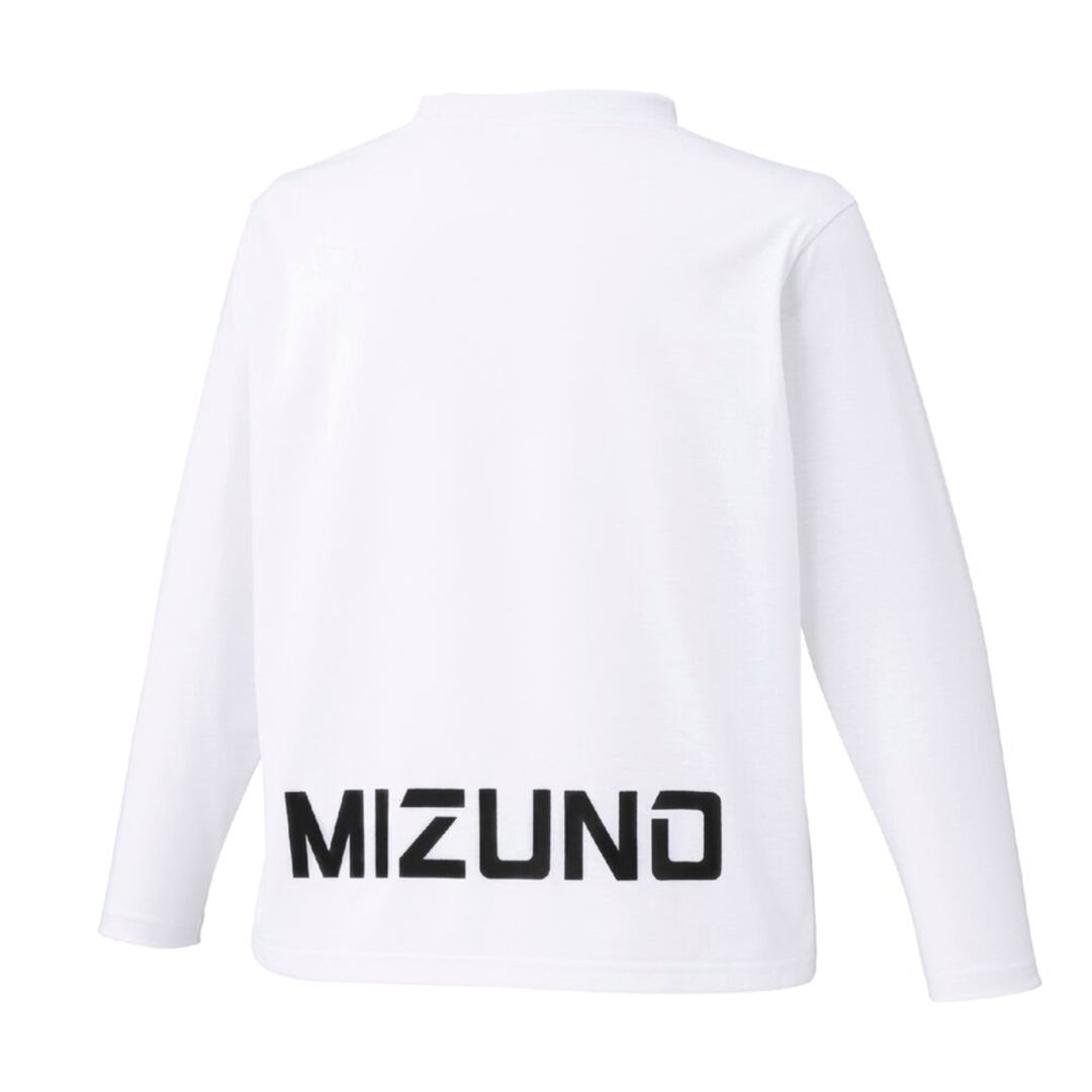 【抗菌防臭／防汚】GACHI Tシャツ(長袖) ホワイト 120
