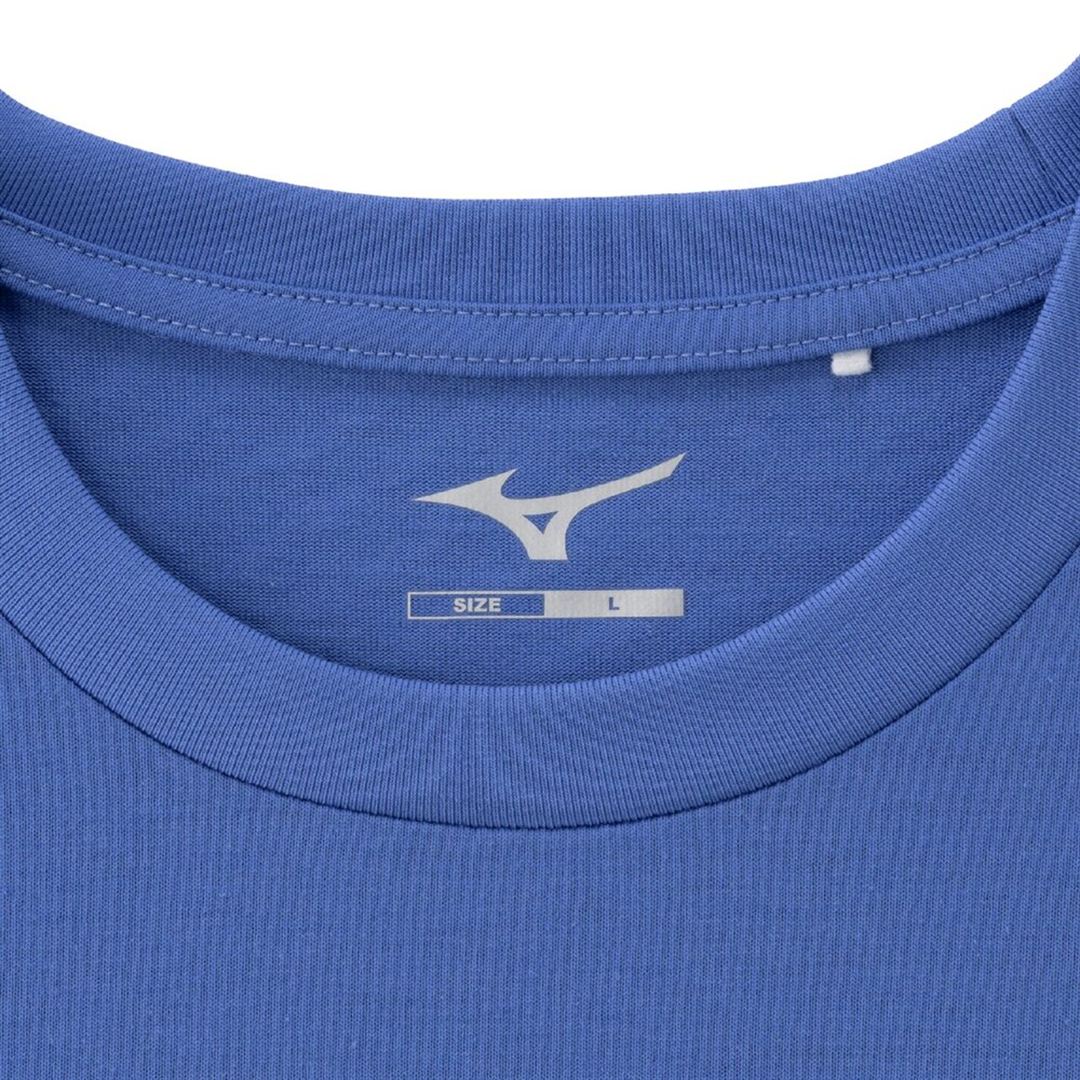 【ミズノ直営限定】THE MZ TEE ビッグロゴTシャツ マリンブルー XL