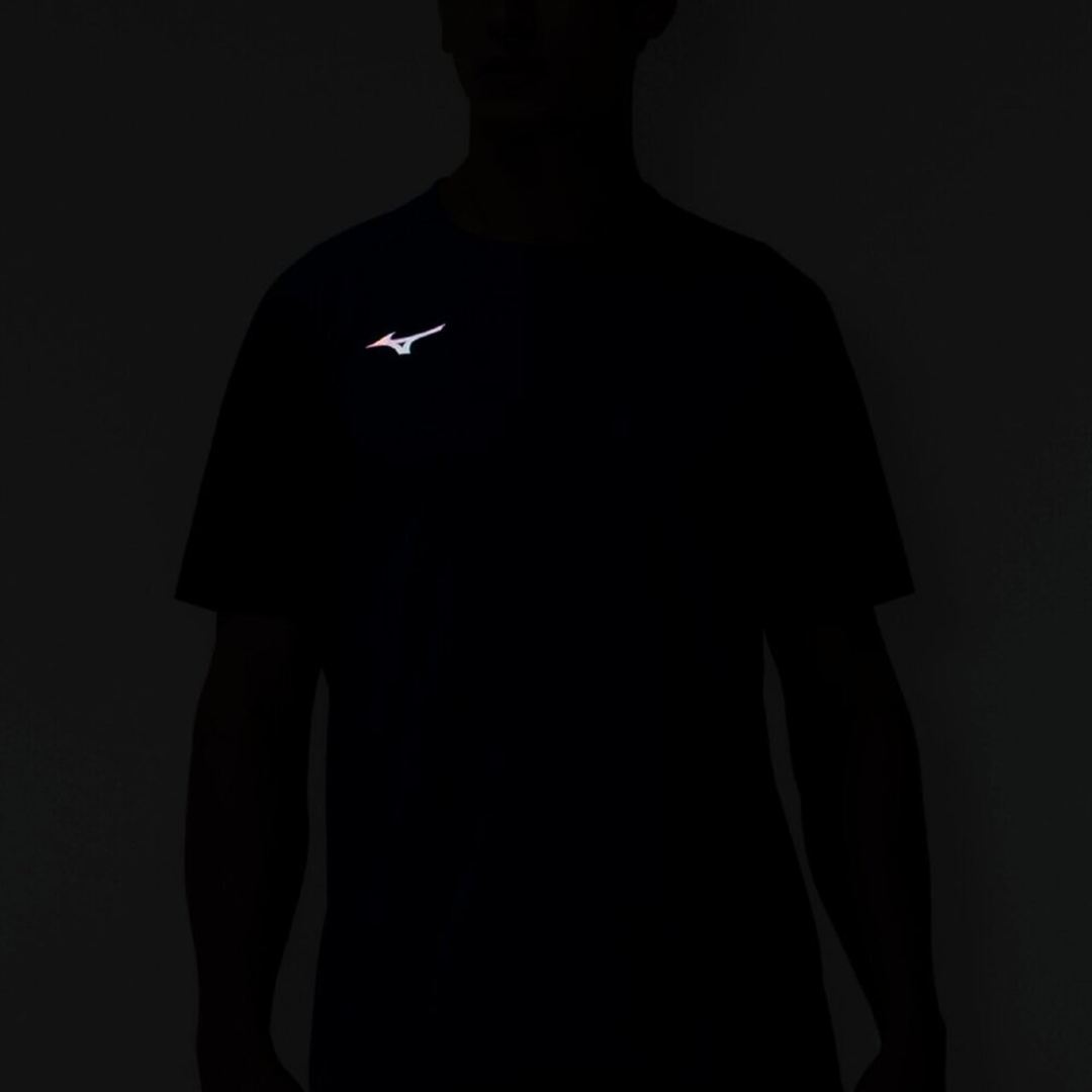 【汗処理／通気】ドライエアロフローTシャツ ダズリングブルー S