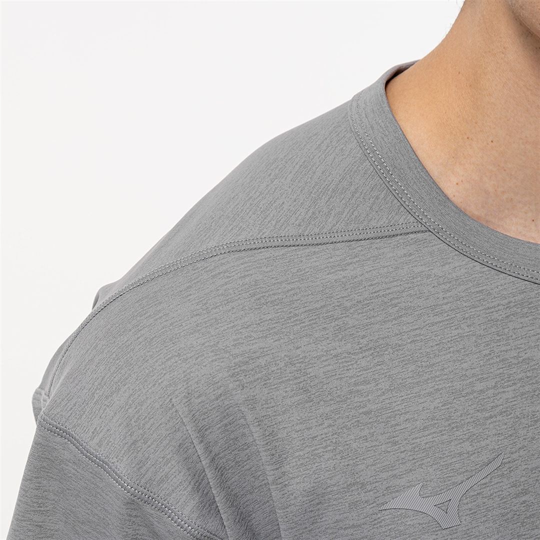 ストレッチソフトドライTシャツ フロストグレー XL