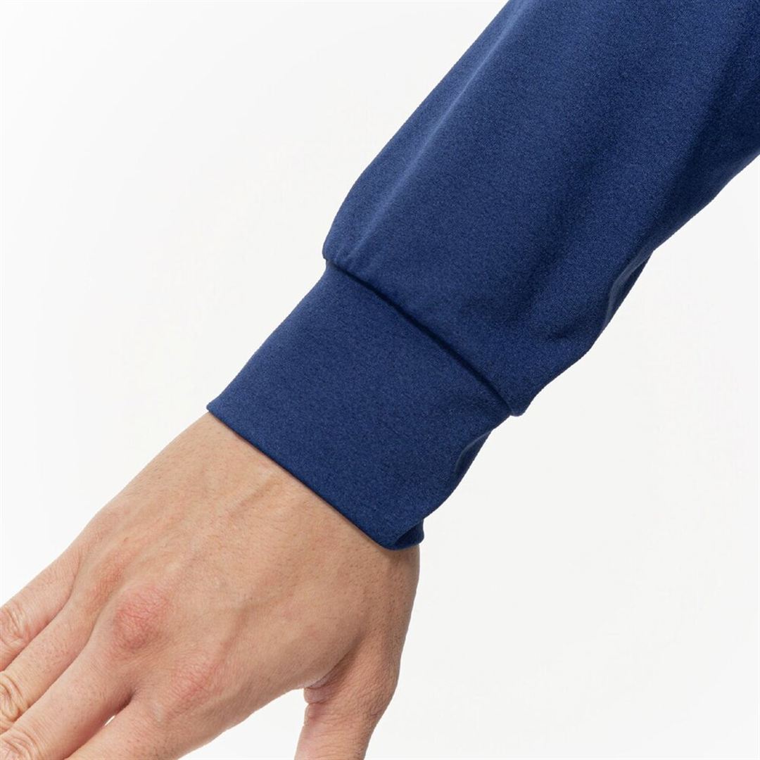 ストレッチソフトドライTシャツ(長袖) エステートブルー XL